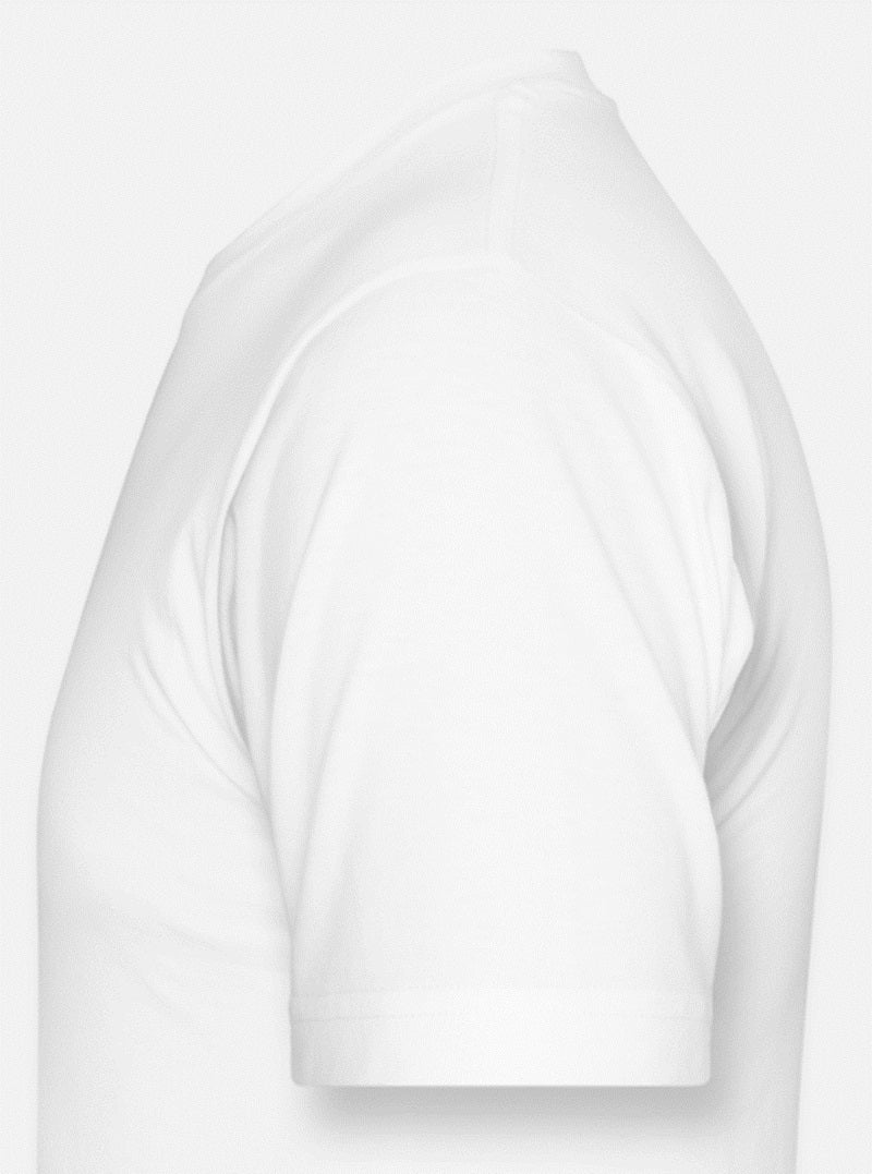 Mannen Urban longshirt met blauwe letters