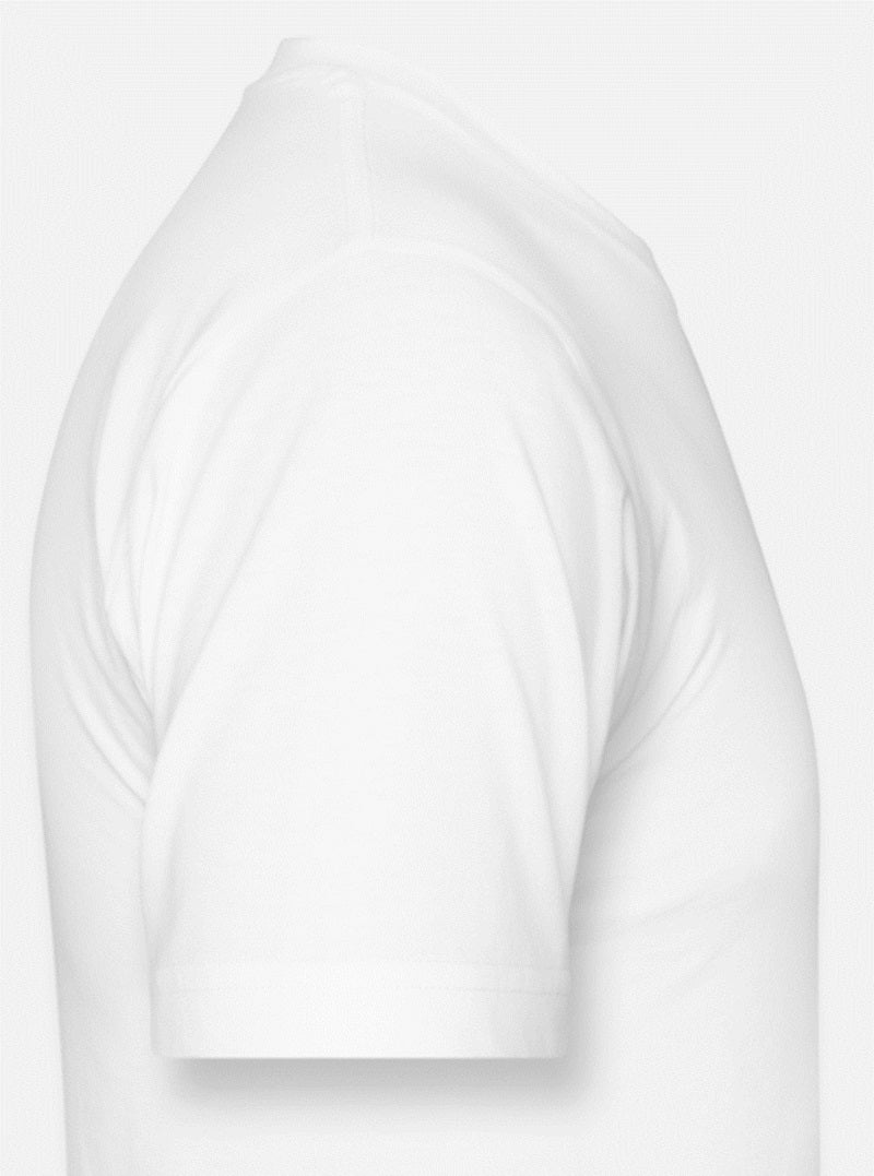 Mannen Urban longshirt met zwarte letters