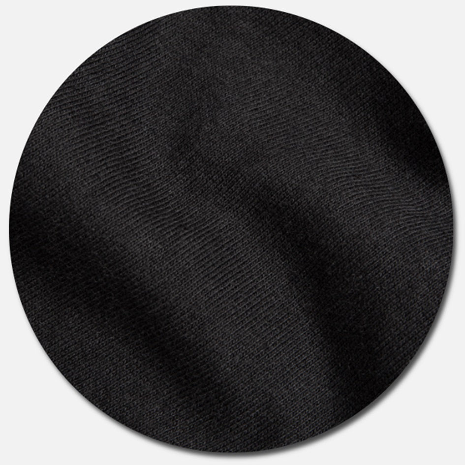 Kinder hoodie zwart met witte letters